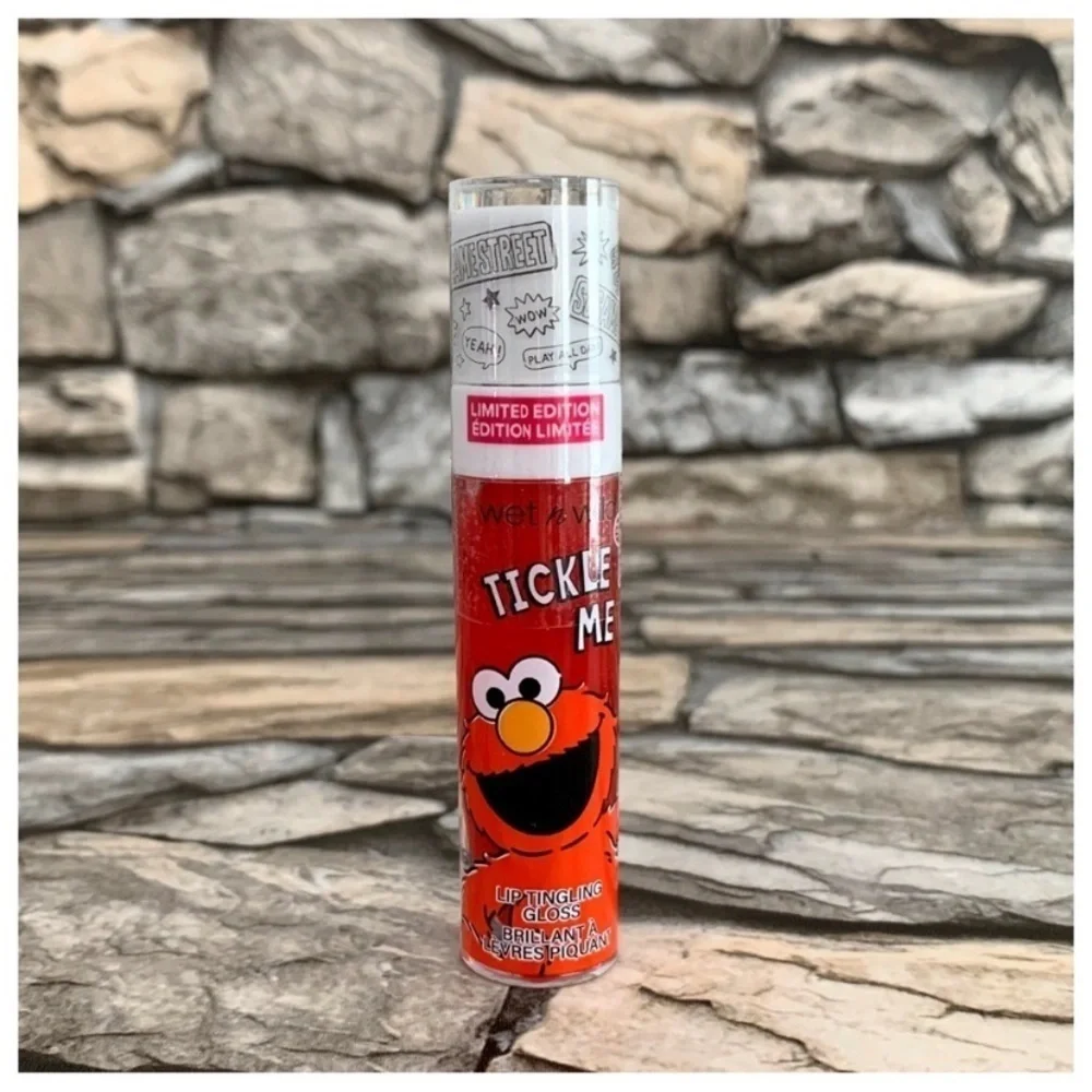 Sesame Street x Wet n Wild Tickle Me Elmo Red Lip Tingling Gloss Limited Edition